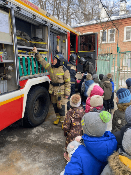 Мероприятие по знакомству детей с профессией пожарного